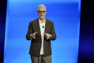 James Gunn at CinemaCon 2025 - Warner Bros. Pictures Presentation - Inside (Image via Getty)